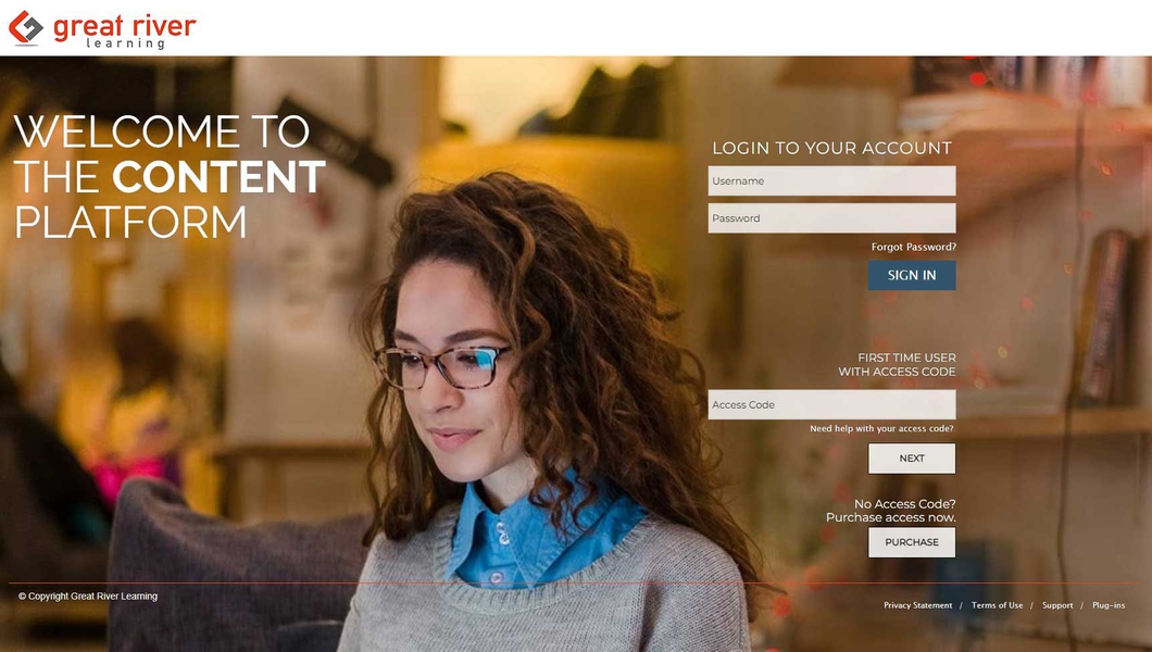 Content, Online learning platform